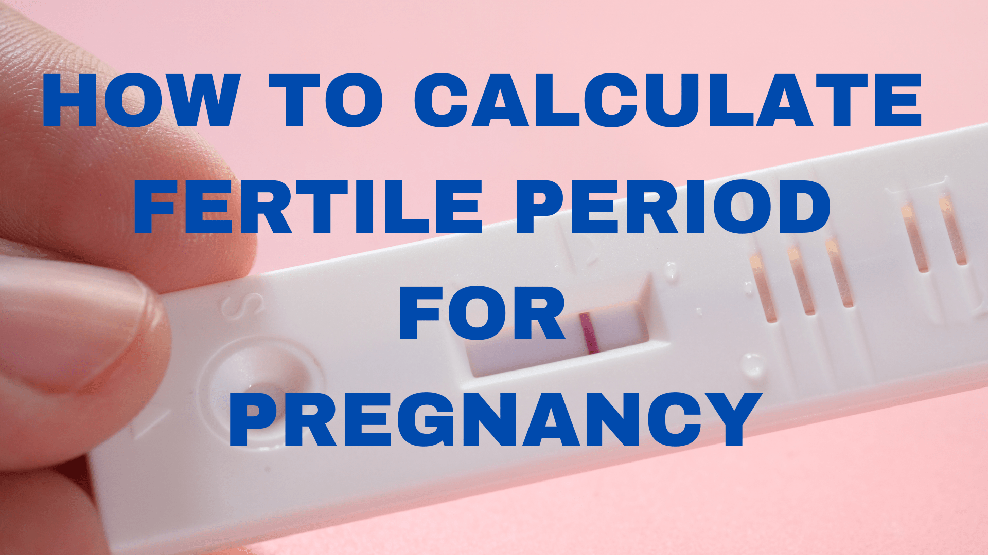 how to calculate fertile period
